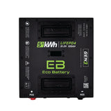 ECO Battery 51V 105Ah Thru-Hole Battery Bundle, Club Car Precedent/Onward/Tempo 2004+