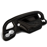 DoubleTake Sentry Dash Cup Holder Trim Set, Black