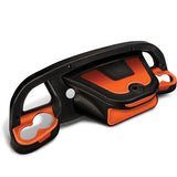 DoubleTake Sentry Dash Cup Holder Trim Set, Orange