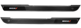 Madjax Aluminum Name Plate and Rocker Panel Set