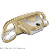 DoubleTake Sentry Dash Cup Holder Trim Set, Pearl