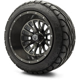 T&W Combo - MODZ® 14" Assassin Brushed Gunmetal with Ball Mill Wheels