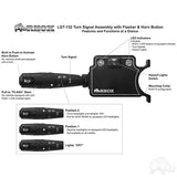 RHOX Light Kit, Deluxe, Switch, EZGO TXT48, 2014+