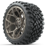 MadJax Flow Form Evolution Matte Bronze Wheels 15x7 with GTW Nomad Off Road Tires