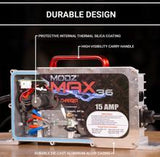 MODZ® MAX48 15 Amp Charger for 48 Volt Golf Carts with Crowfoot Plug