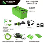 Bolt Energy 72V 105Ah, "Power" High Output Golf Cart Lithium Battery Bundle