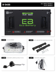 ECO Battery 51V (48V) 160ah Bundle