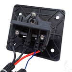 Charger Receptacle, EZGO TXT/RXV 48V