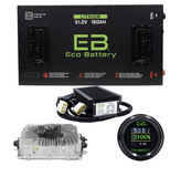 ECO Battery 51V (48V) 160ah Bundle