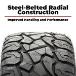 Xcomp® Gladiator 23x10-R15 Steel Belted Radial Golf Cart Tire