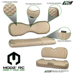 Modz RC Custom Rear Seat Covers, Khaki Base