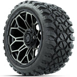 GTW Bravo Bronze Wheels 15x7 with 23x10-R15 Nomad All-Terrain Tires