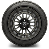 T&W Combo - MODZ® 14" Assassin Brushed Gunmetal with Ball Mill Wheels