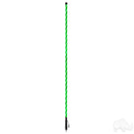 LED Whip Light Stick, 6' RGB Wrapped with remote Control Color