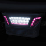 LED Light Bar Kit, RGBW, Club Car Precedent, Electric 08.5+, 12-48v, (Standard, Linkage)