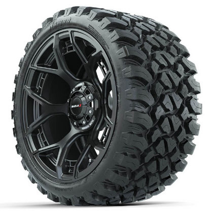 MadJax Flow Form Evolution Matte Black Wheels 15x7 with GTW Nomad Off Road Tires