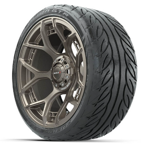 MadJax Flow Form Evolution Matte Bronze Wheels 15x7 with GTW Fusion GTR Street Tires
