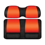 DoubleTake Veranda Series Cushions, Black/Orange
