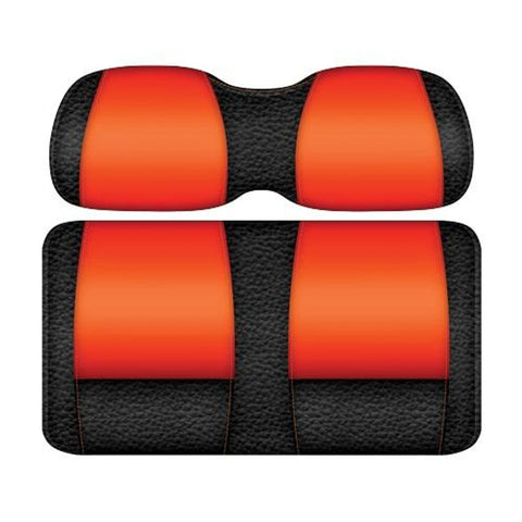 DoubleTake Veranda Series Cushions, Black/Orange