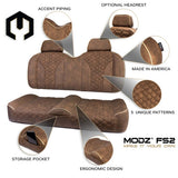 Modz FS2 Custom Front Seat, Brown Base