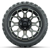 GTW Bravo Bronze Wheels 15x7 with 23x10-R15 Nomad All-Terrain Tires