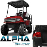 Madjax Alpha Body Kit w/ Off-Road Grill & Light Kit, Club Car Precedent