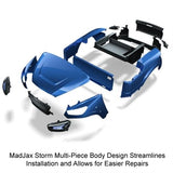 Madjax Storm Body Kit with Ultimate LED Kit, EZGO TXT 94+